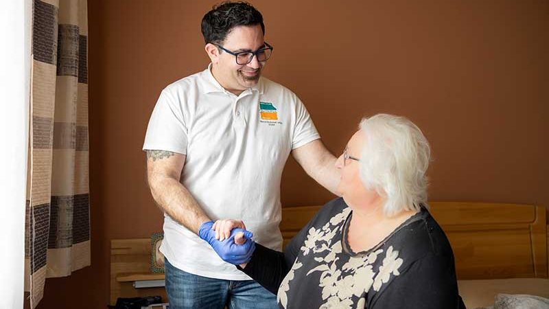 Individuelle Betreuung in den eigenen vier Wänden.